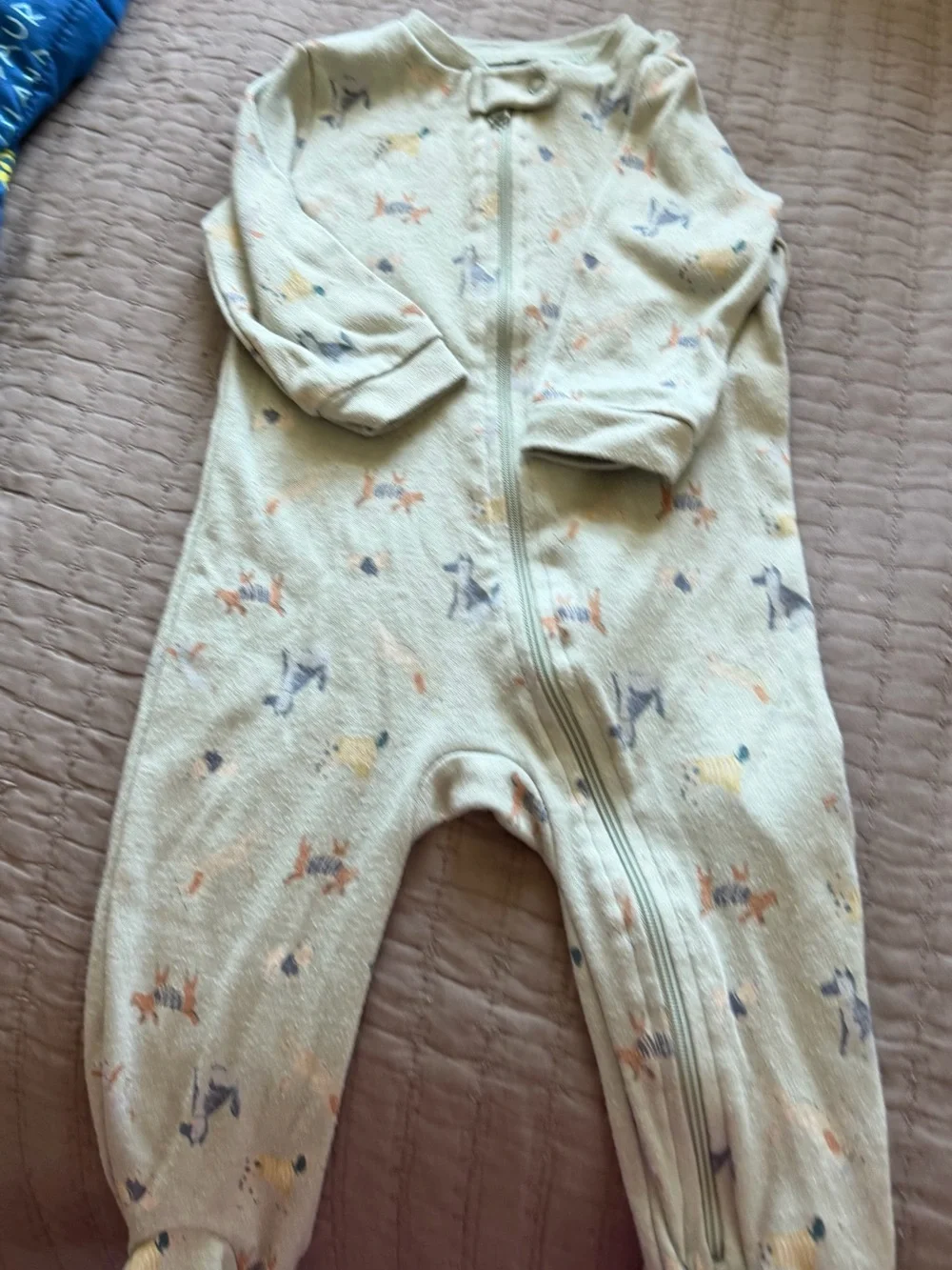 Lot of 6 baby boy jammies 6/9 months the Tigger one say 3 to 6 but they run big